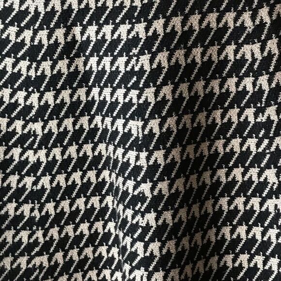Max Studio Mini skirt houndstooth pattern size S 70s vintage vibe - Picture 5 of 9